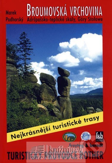 Levně Broumovská vrchovina (Turistický průvodce Rother) - Marek Podhorský - kniha z kategorie Sprievodcovia Európou