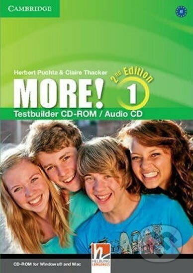 Levně More! Level 1 Testbuilder CD-ROM/Audio CD - Hannah Cassidy - audiokniha z kategorie Jazykové učebnice a slovníky