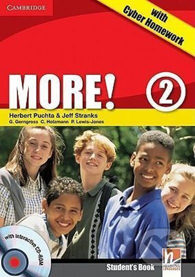 Kniha More! 2 Student´s Book with іnteractive CD-ROM with Cyber Homework