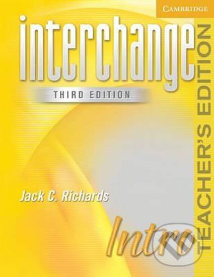 Kniha Interchange Intro Teacher´s Edition, 3rd edition