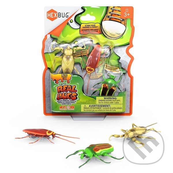 Spoločenská hra: HEXBUG Real Bugs - 3 Pack (LEGO). LEGO, 2022