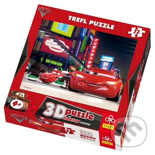 3D Cars - Blesk a Francesco, Trefl, 2014