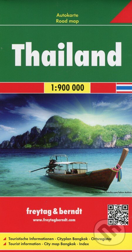 Levně Thailand 1:900 000 (Automapa - platná do r. 2019)