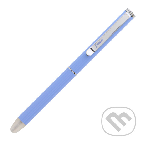 Levně Filofax Classic gumovacie pero pastelovo modré