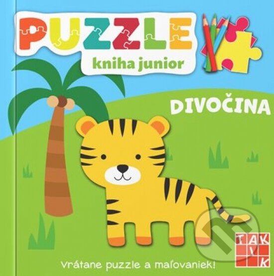 Levně Divočina - Puzzle kniha junior - kniha z kategorie Naučné knihy