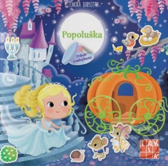 Levně Popoluška - príbeh s nálepkami - kniha z kategorie Samolepky