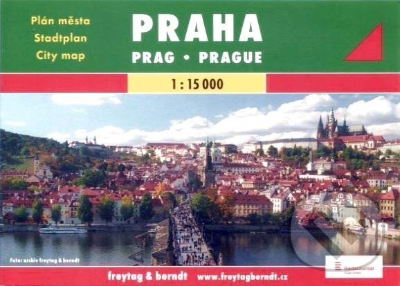 Levně Praha 1:15 000 kapesní plán města