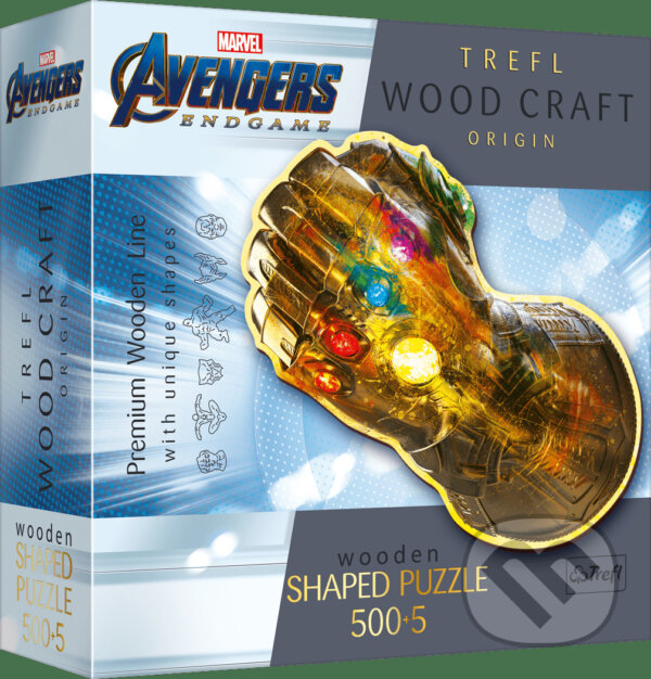Levně Avengers Rukavica nekonečna (Drevené puzzle) - puzzle z kategorie Ostatné