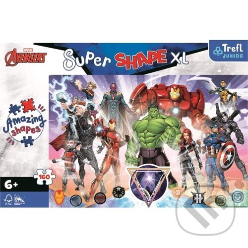 Levně Super Shape XL Avengers - puzzle z kategorie Maxi dieliky