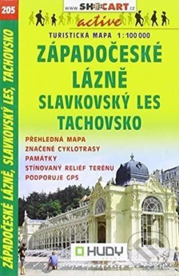 Levně TM 1:100T 205 Západočeské lázně Slavkovský les