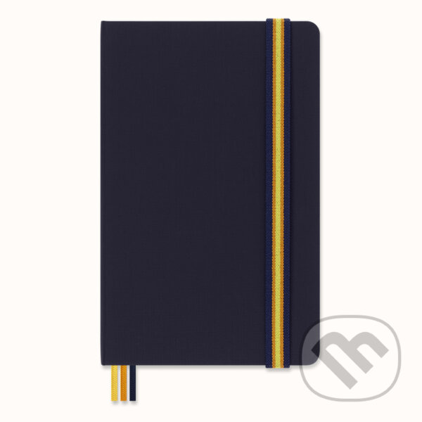 Levně Moleskine - zápisník K-Way modrý (limitovaná edícia, stredný, linajkovaný)