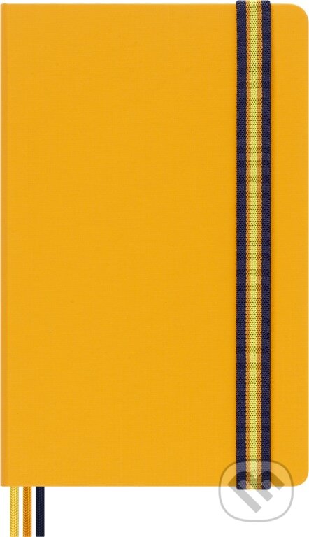 Levně Moleskine - zápisník K-Way oranžový (limitovaná edícia, stredný, linajkovaný)