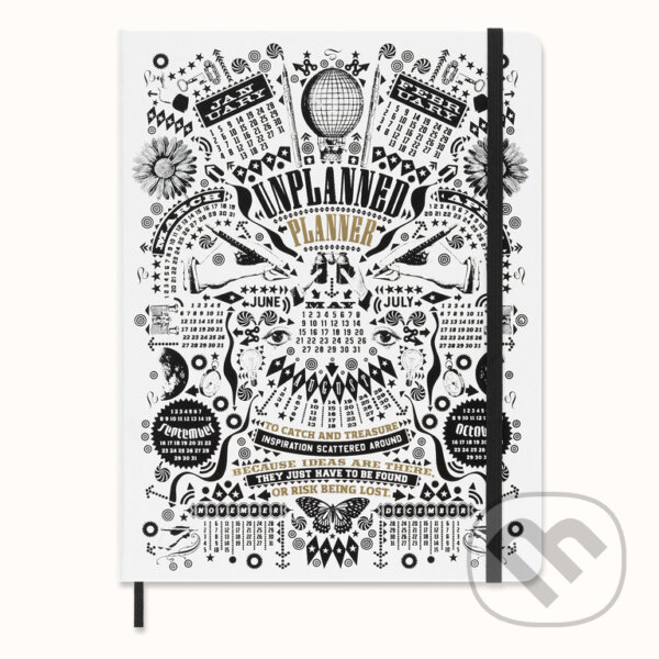 Levně Moleskine - nedatovný diár Lorenzo Petrantoni (veľký)