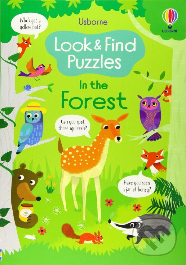Look and Find Puzzles In the Forest - Kirsteen Robson, Gareth Lucas (Ilustrátor), Usborne, 2020
