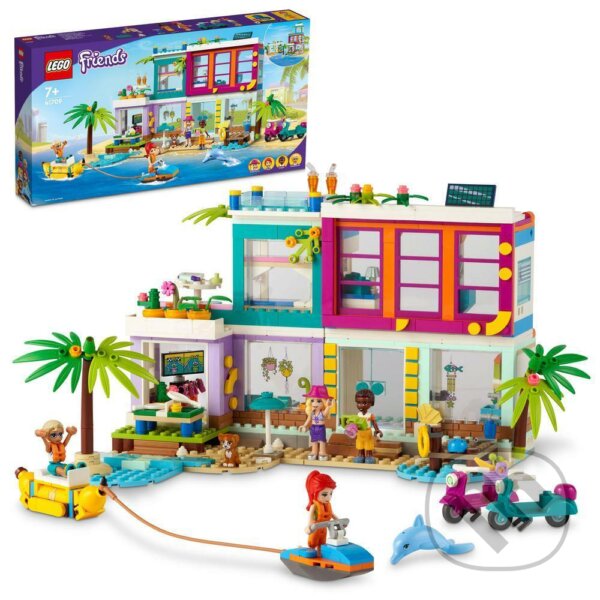 LEGO® Friends 41709 Letný plážový domček, LEGO, 2022