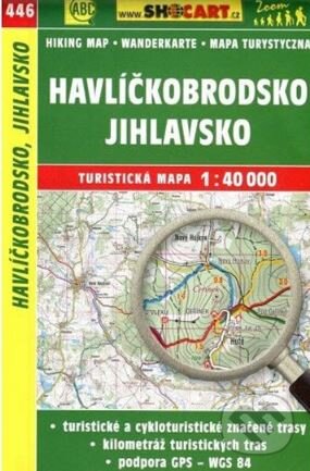 Levně Havlíčkobrodsko, Jihlavsko 1:40 000 SC 446