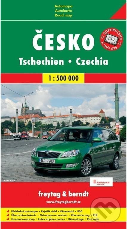 Levně Česko - automapa 1:500 T