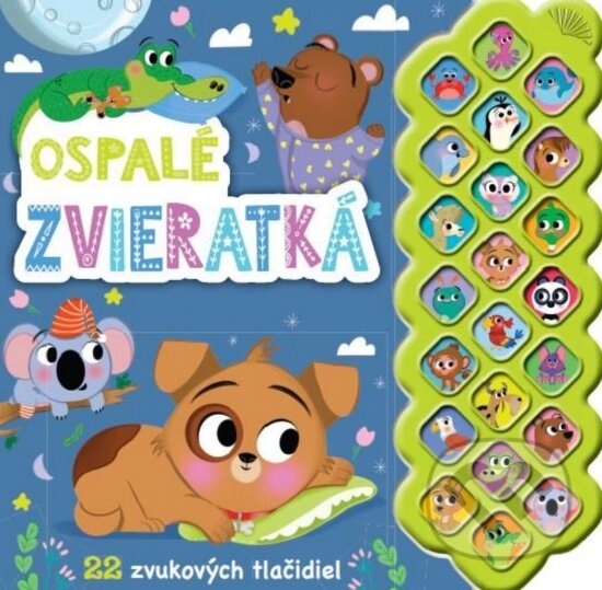 Levně Ospalé zvieratká - zvuková knižka 22 zvukov - Daisy Edwards - kniha z kategorie Naučné knihy