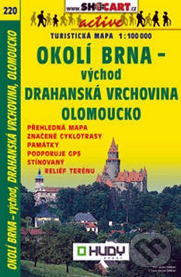 Levně Okolí Brna - východ, Olomoucko č. 220