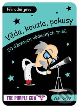 Levně Věda, kouzla, pokusy: Přírodní vědy (20 úžasných vědeckých triků) - hra z kategorie Vzdelávacie hry
