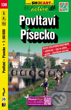 Levně Povltaví, Písecko cmč. 136. 1:60T - cyklo