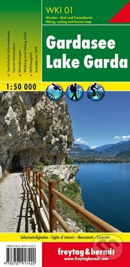 Levně WKI 01 Gardasee 1:50 000/mapa