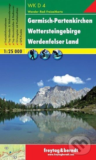 Levně WKD 4 Garmisch Partenkirchen 1:25 000/mapa