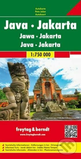 Jáva, Jakarta 1:750T (freytag&berndt)