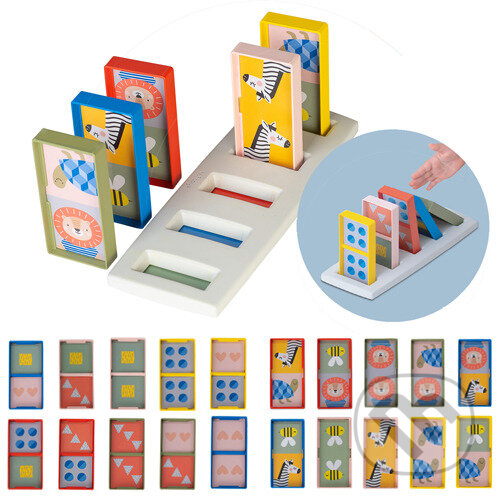 Spoločenská hra: Moje prvé domino (Taf Toys). Taf Toys, 2022