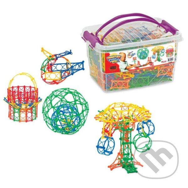 Levně Puzzle plastové Miniatury 480 ks - hra z kategorie Stavebnice