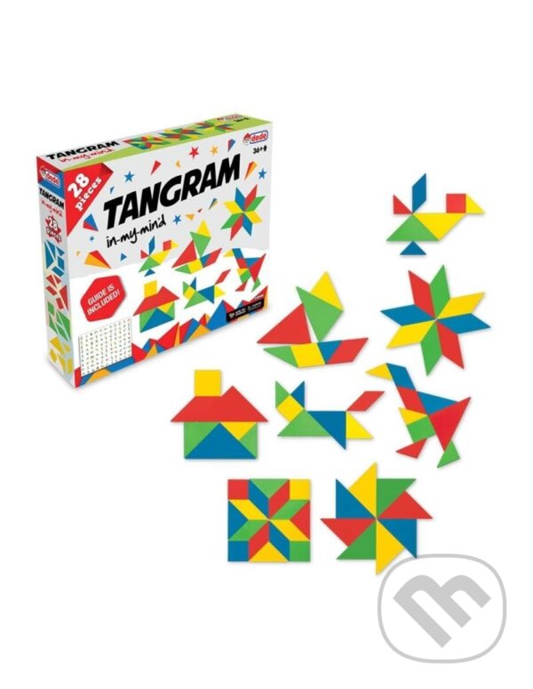 Levně Mozaika TANGRAM v boxu 28 ks - hra z kategorie Stavebnice