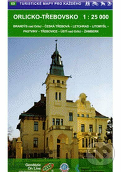 Levně Orlicko–Třebovsko 1:25T (69 Turistické mapy pro každého)