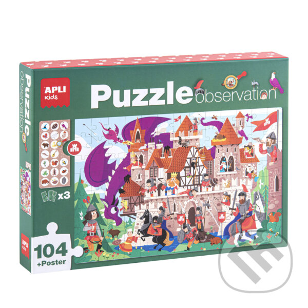 Puzzle: Objavujte hrad (Apli)