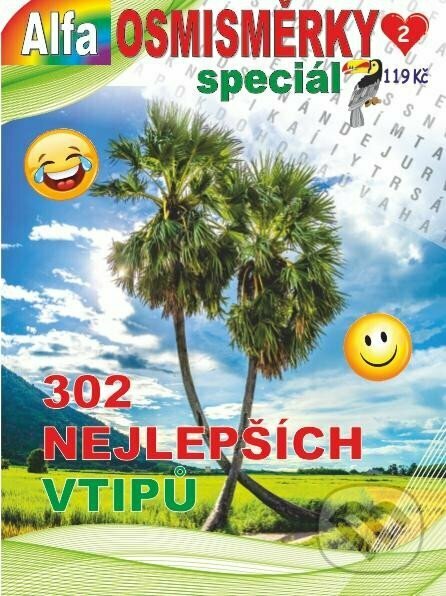 Levně Osmisměrky speciál 2/2022 - 302 nejlepších vtipů - kniha z kategorie Pre dospelých