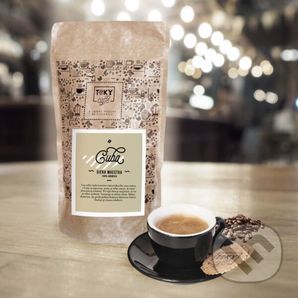 Kávy a čaje: TOKY Caffe Cuba Siera Maestra (TOKY Caffe). TOKY Caffe, 2022