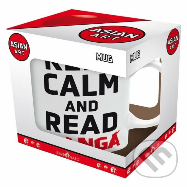 Levně Keep Calm and Read Manga keramický Hrnček 320 ml
