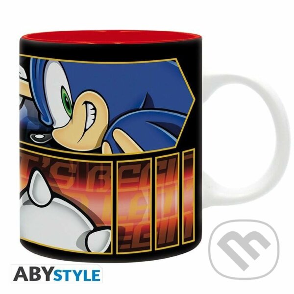 Levně Sonic keramický Hrnček 320 ml - Sonic and Knuckles