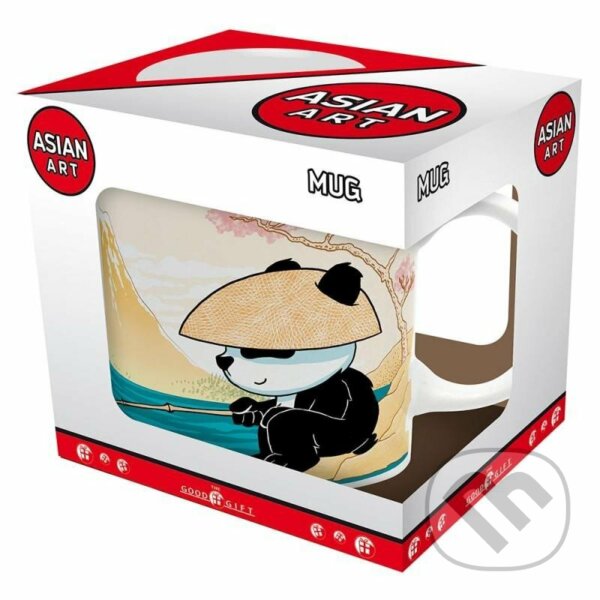 Levně Surfing Panda keramický Hrnček 320 ml - Asian Art