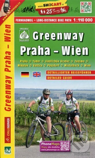 Levně Greenway Praha-Wien (AJ+NJ verze)/Výlety na kole