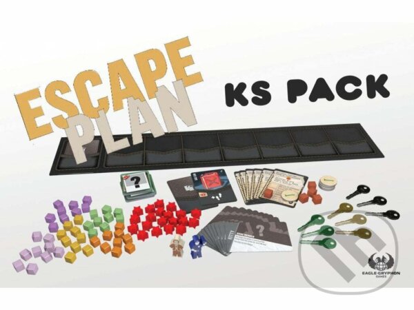 Escape Plan - Kickstarter Pack EN, Tlama games, 2022