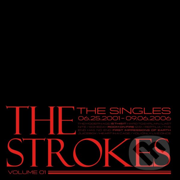 Hudobné CD: The Strokes: The Singles - Volume 1 LP (Hudobné albumy). Hudobné albumy, 2023