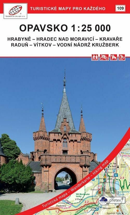 Levně Opavsko 1 : 25 000 / 109 Turistické mapy pro každého