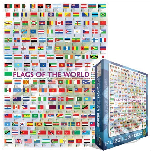 Puzzle: Vlajky světa (EuroGraphics). EuroGraphics, 2014