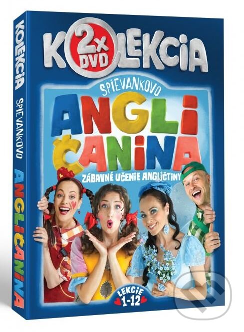 Levně Spievankovo: Kolekcia Angličanina 1 a 2 (2DVD) - film z kategorie Detské