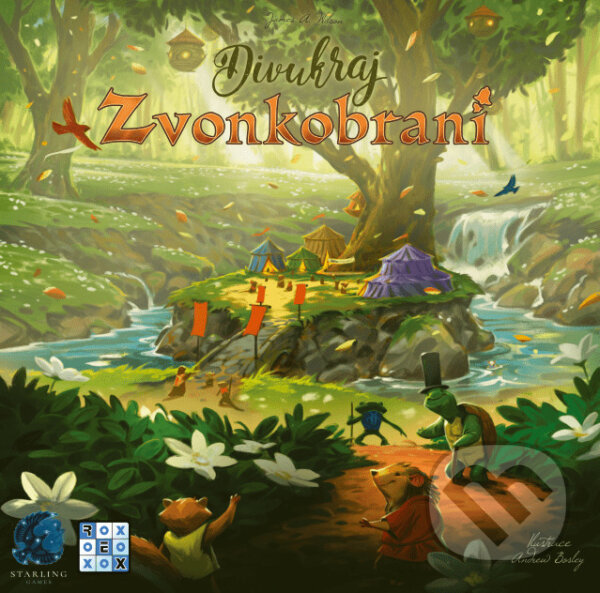 Společenská hra: Divukraj: Zvonkobraní (James A. Wilson). REXhry, 2022
