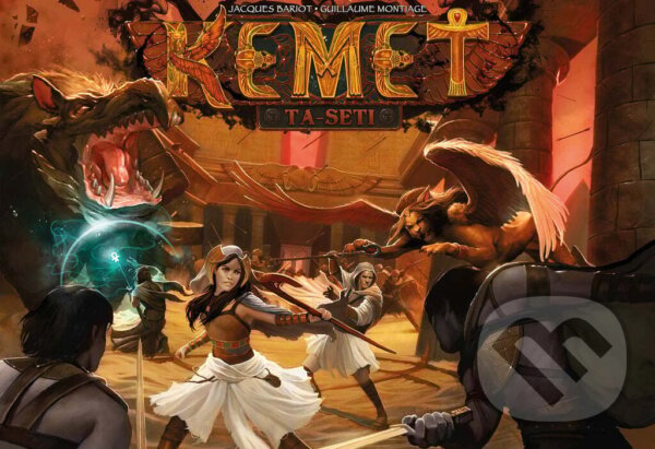 Spoločenská hra: Kemet: Ta-Seti (Guillaume Montiage a Jacques Bariot)