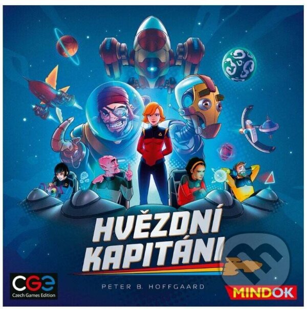 Levně Hvězdní kapitáni - Peter B. Hoffgaard - hra z kategorie Ostatné