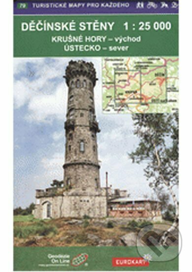 Levně Děčínské stěny 1:25T /79 Turistické mapy pro každého