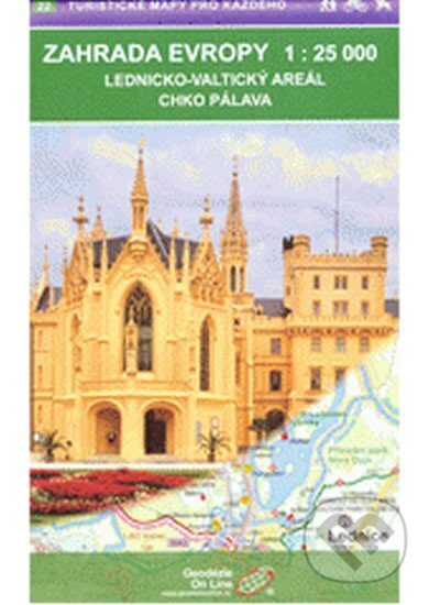 Levně Zahrada Evropy 1:25T /22 Turistické mapy pro každého