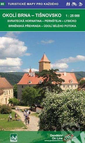 Levně WKK Okolí Brna Tišnovsko 1:25 000 / 85 Turistické mapy pro každého